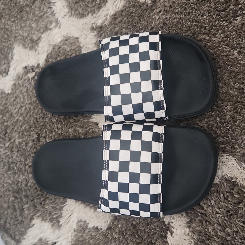 Vans Checkered Slides